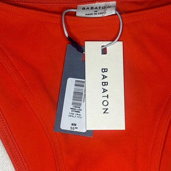 NWT! Babaton Orange Bikini Set Size M - Picture 5 of 13